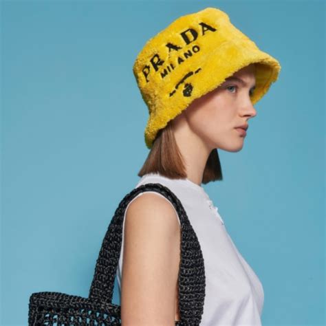 love prada hat|Prada fuzzy hat.